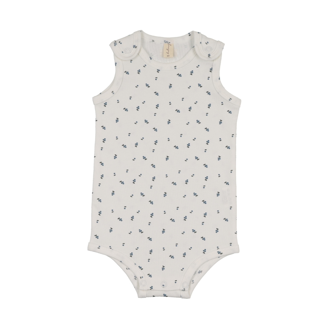 Bonjoy Patterned Fruit Shorts Romper - BLSS26057R
