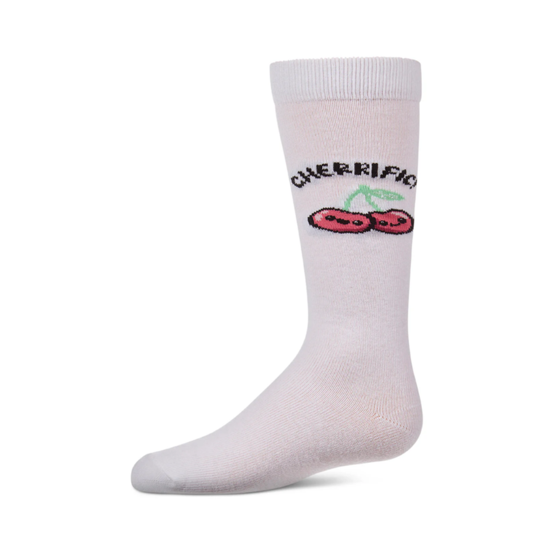 Memoi Cherrific Knee High - MKF-7247