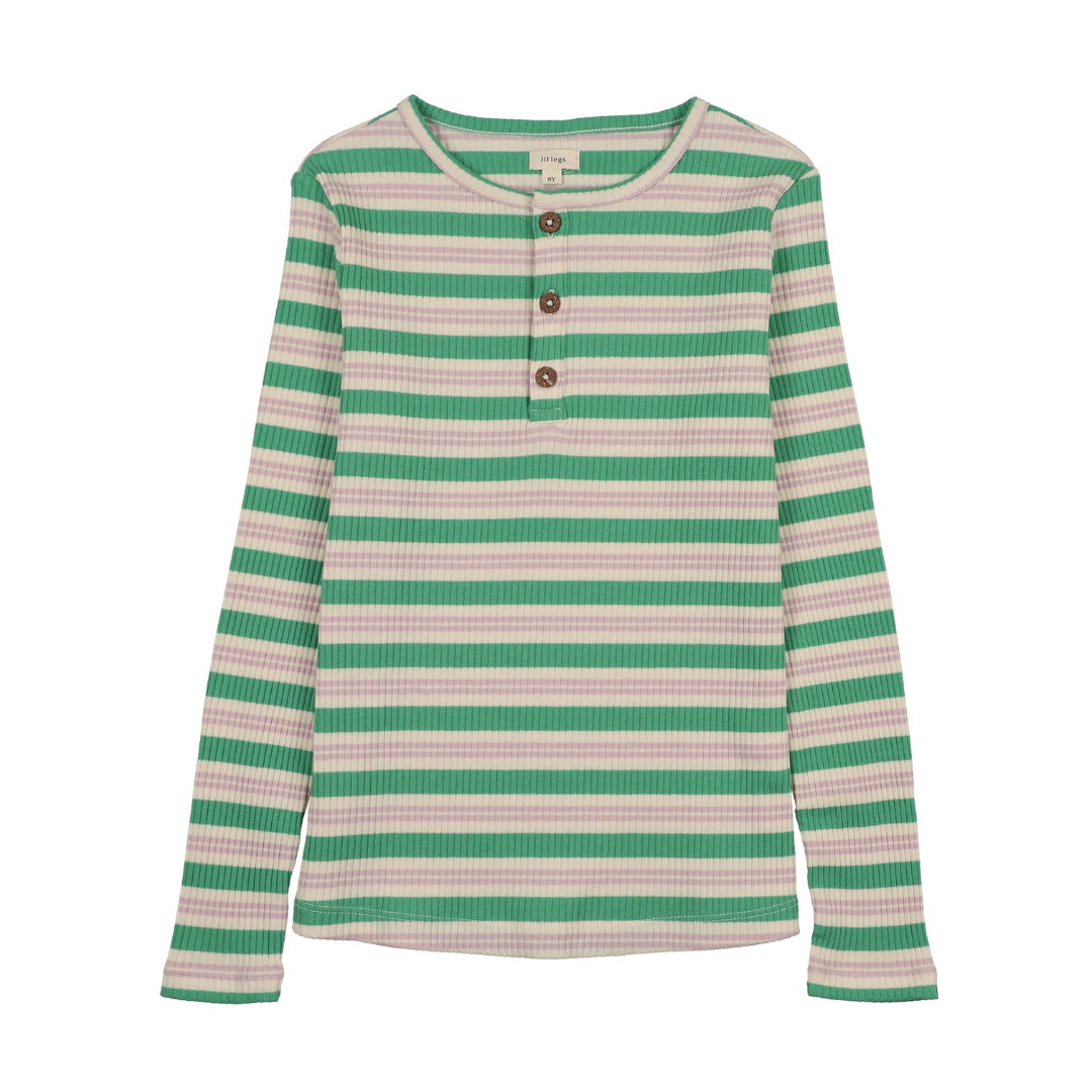 Lil Legs Basic Stripe Henley - BSHLS-SS26