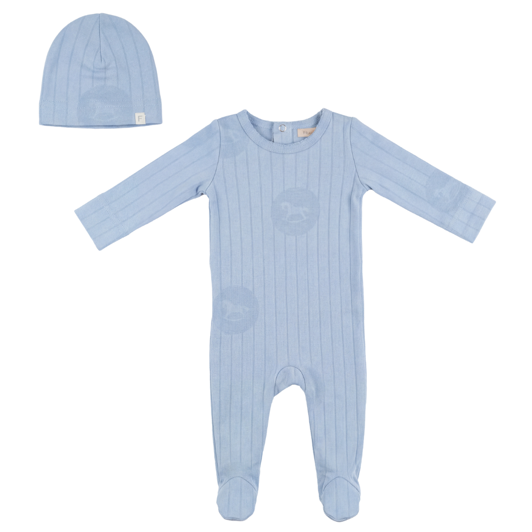 Fragile Romper In A 1x1 With Print - SB6CP7385