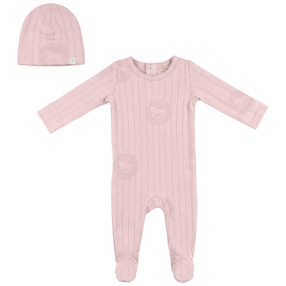 Fragile Romper In A 1x1 With Print - SB6CP7385