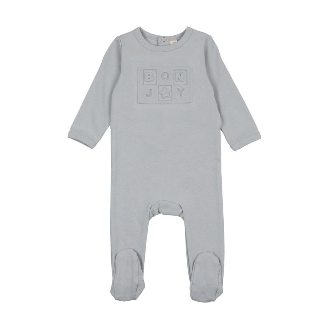 Bonjoy Embossed Bonjoy Footie - BLSS25040F