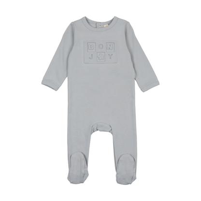 Bonjoy Embossed Bonjoy Footie - BLSS25040F