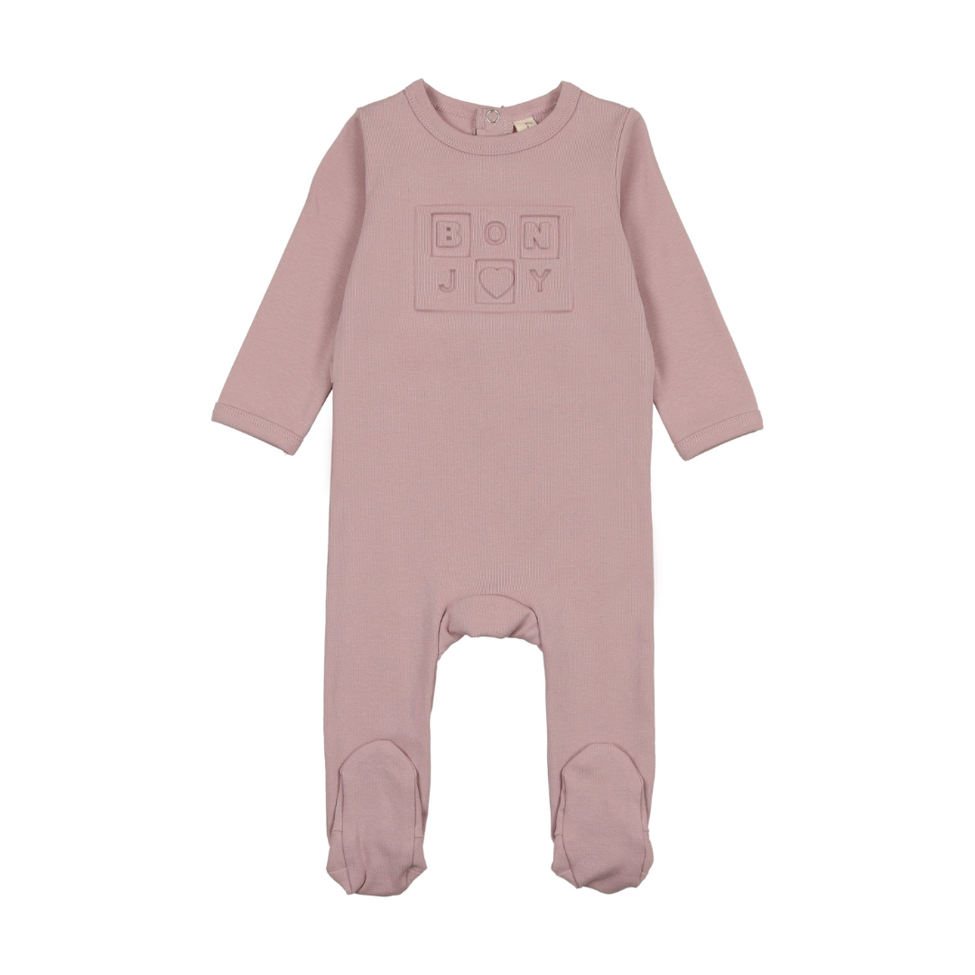 Bonjoy Embossed Bonjoy Footie - BLSS25040F