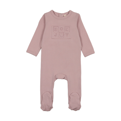 Bonjoy Embossed Bonjoy Footie - BLSS25040F