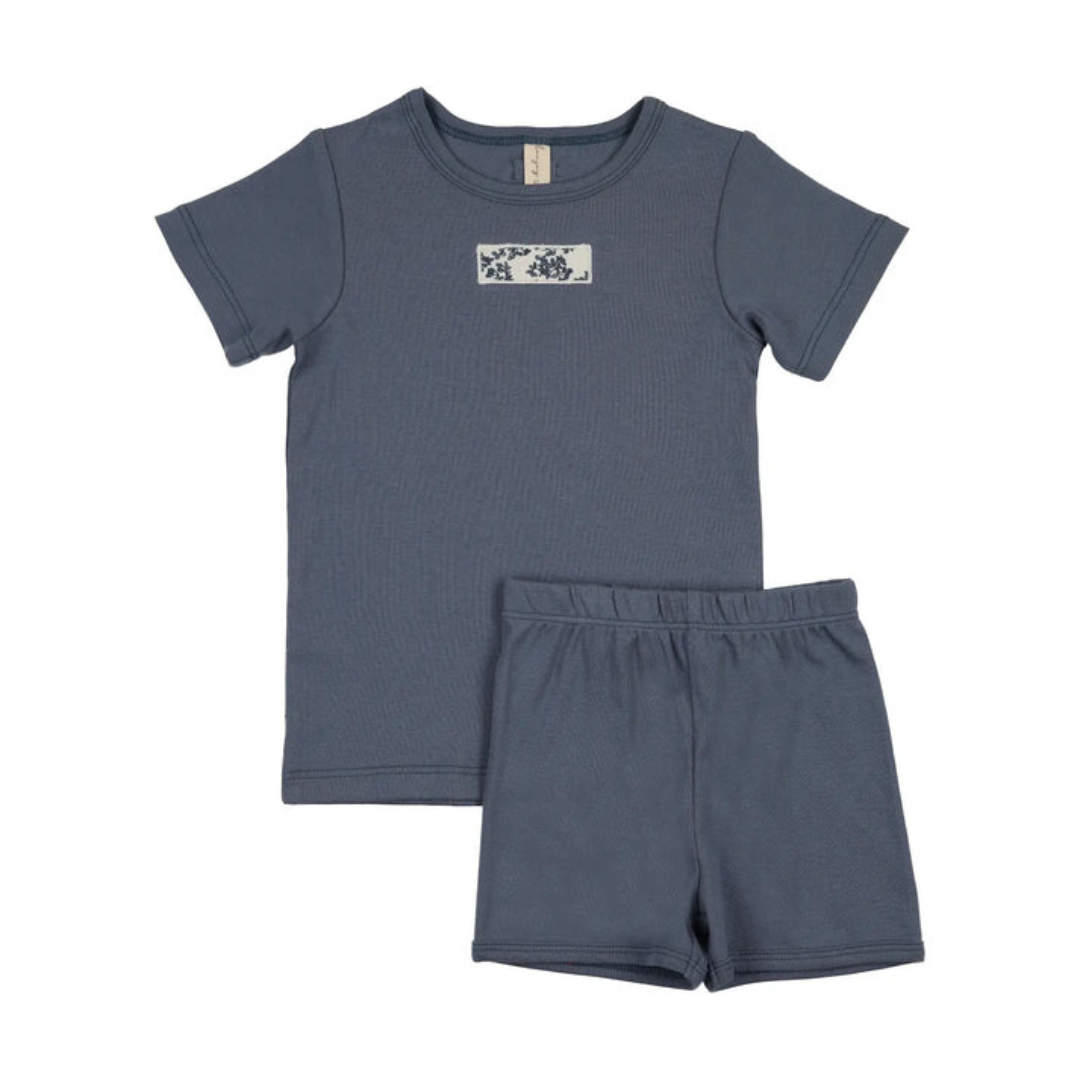 Bonjoy Abstract Vine Short Sleeve Lounge Set - BLSS26041SS
