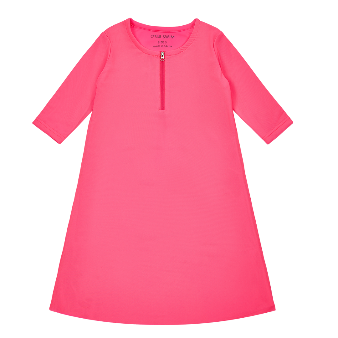 Crew Swim Mesh Neon Swim Dress - SG3151