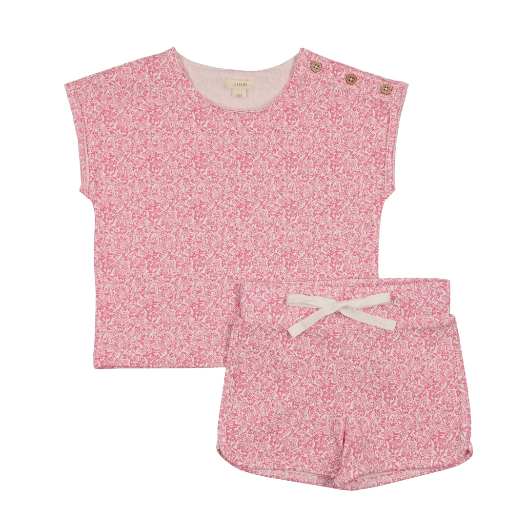Lil Legs Printed Toddler Set - PTST-SS26