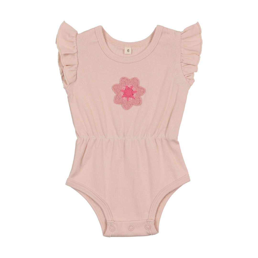 Bonjoy Crochet Shapes Romper - BLSS26036R