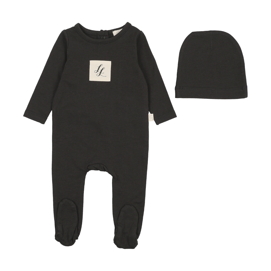 Lil Legs Embroidered Lounge Footie - ELF-SS26