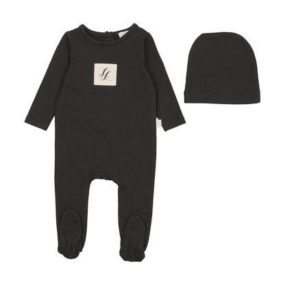 Lil Legs Embroidered Lounge Footie - ELF-SS26