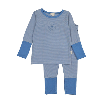 Lil Legs Striped Lounge Set - SFST-SS26