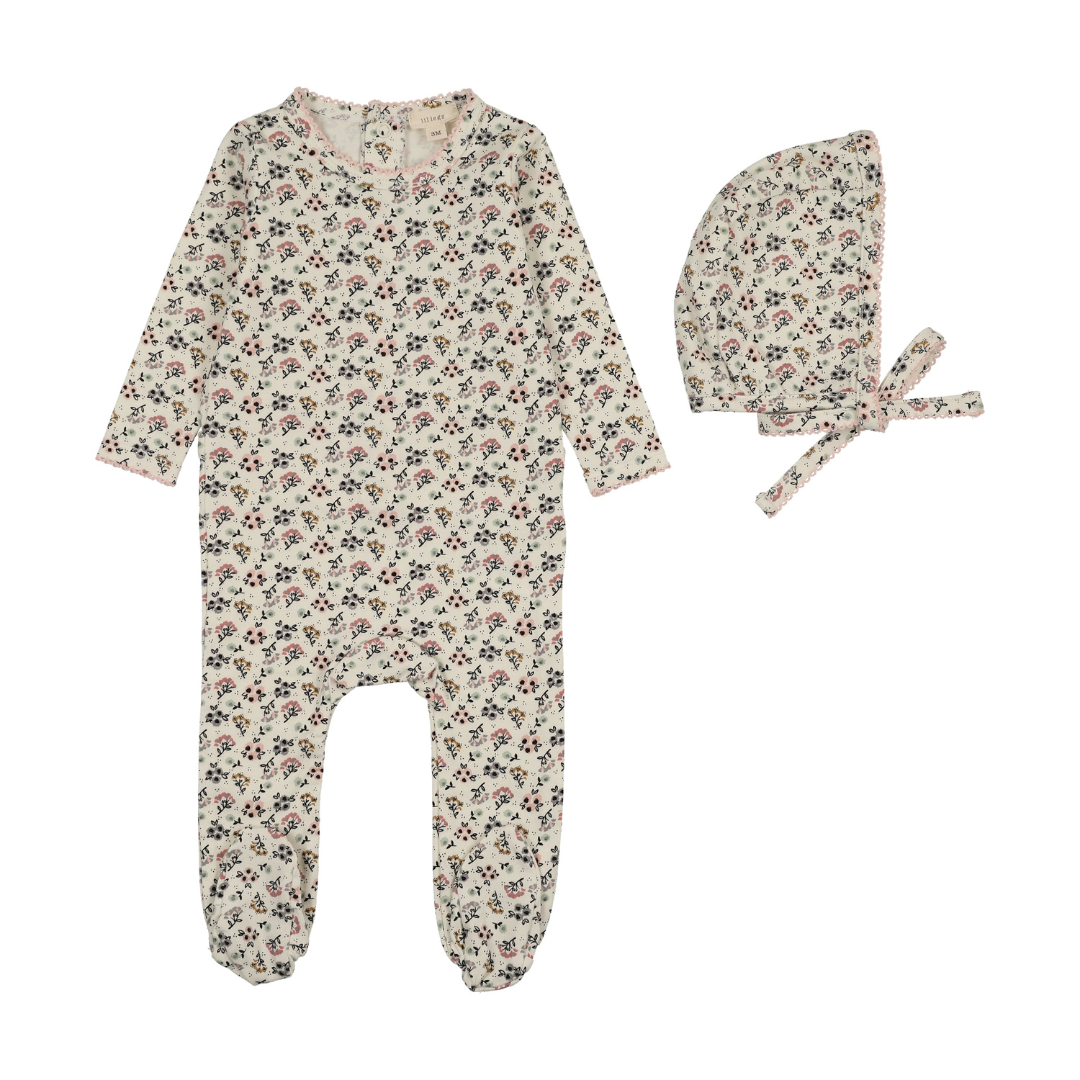 Lil Legs Botanical Footie - BFST-SS26