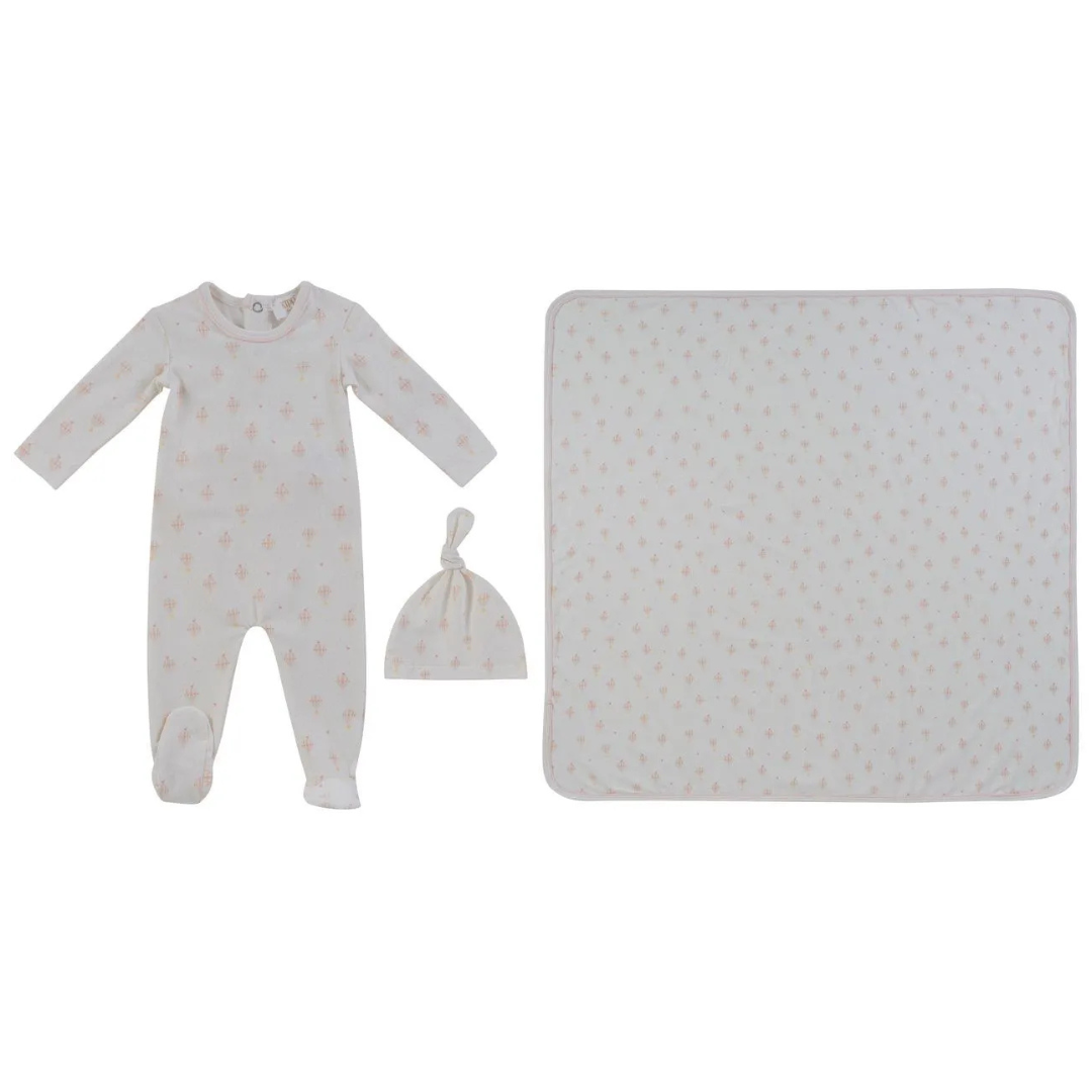 Kipp Baby Up & Away Footie 3PC Set - TD3344RHB