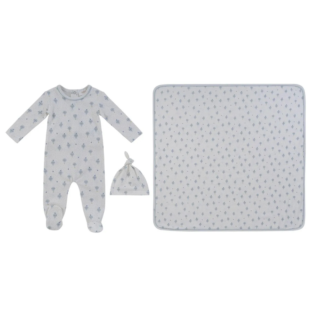 Kipp Baby Up & Away Footie 3PC Set - TD3344RHB