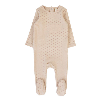 Lilette Gem Stripe Footie - GSF-SS26