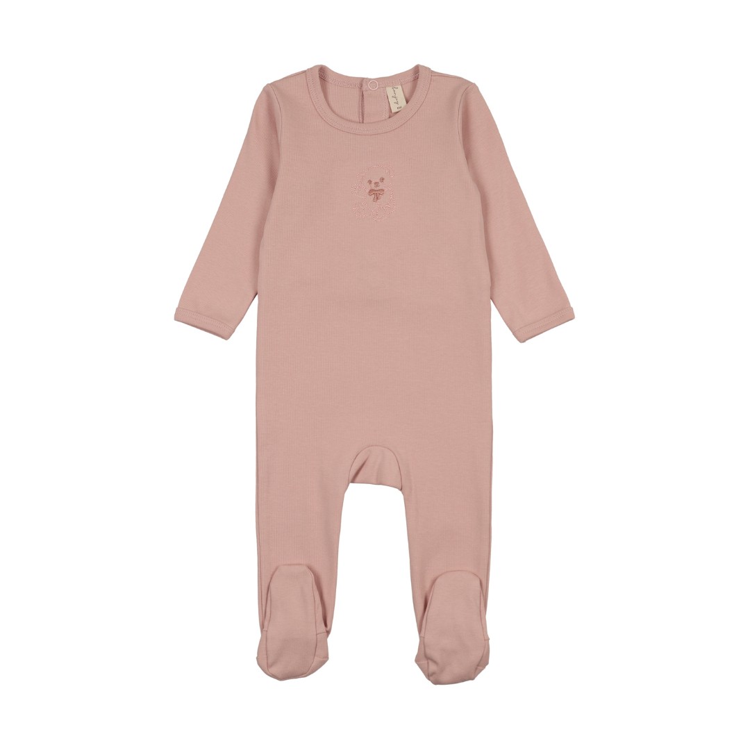 Bonjoy Embroidered Graphic Footie - BLSS26030F