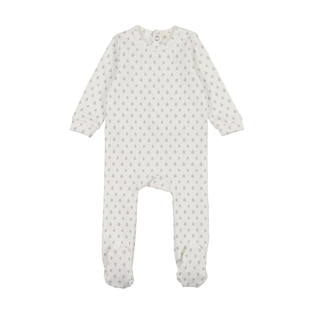Bonjoy Blooming Baby Footie - BLSS26012F