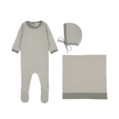 Lilette Two Tone Knit Footie Set - TTKFS-SS26