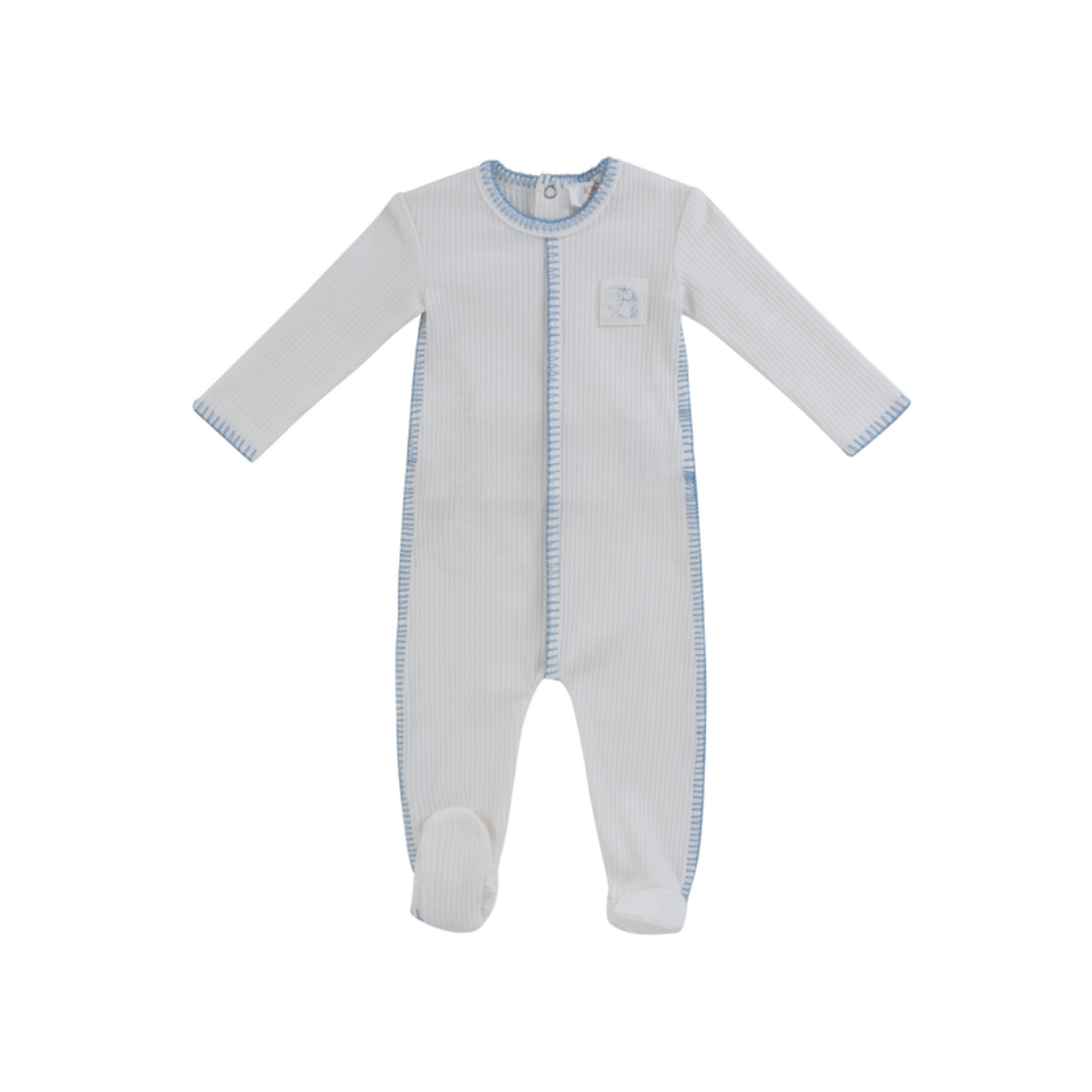 Kipp Baby Bunny Rib Footie - TD3331