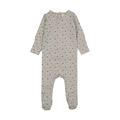 Lilette Printed Wrapover Footie - PWF-SS26