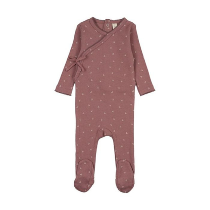 Lilette Cherry Scallop Footie - CSF-SS26