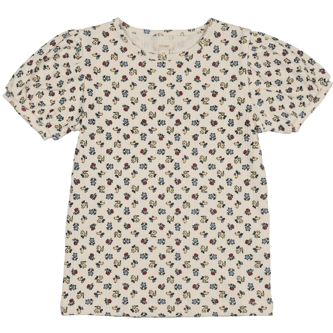 Lil Legs Puff Sleeve Tee Short Sleeve - PSTS-SS26