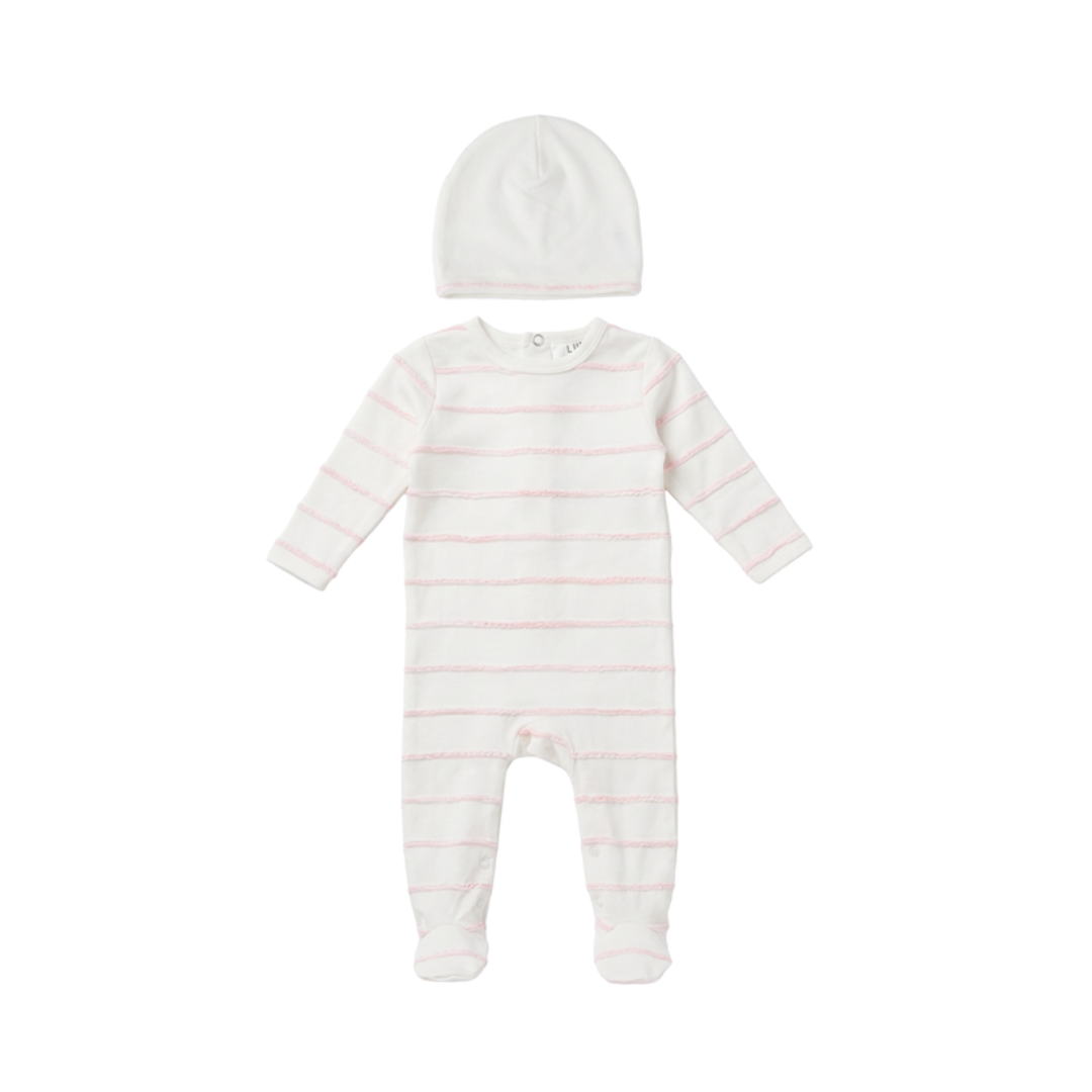 Lux Baby Raised Striped Onesie - SB6CY2962