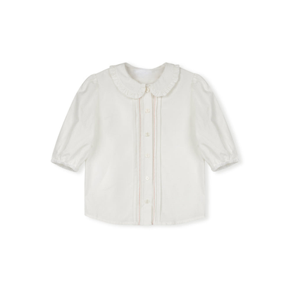 Mallory and Merlot Salli Front Pleated Detail Blouse - C-23697