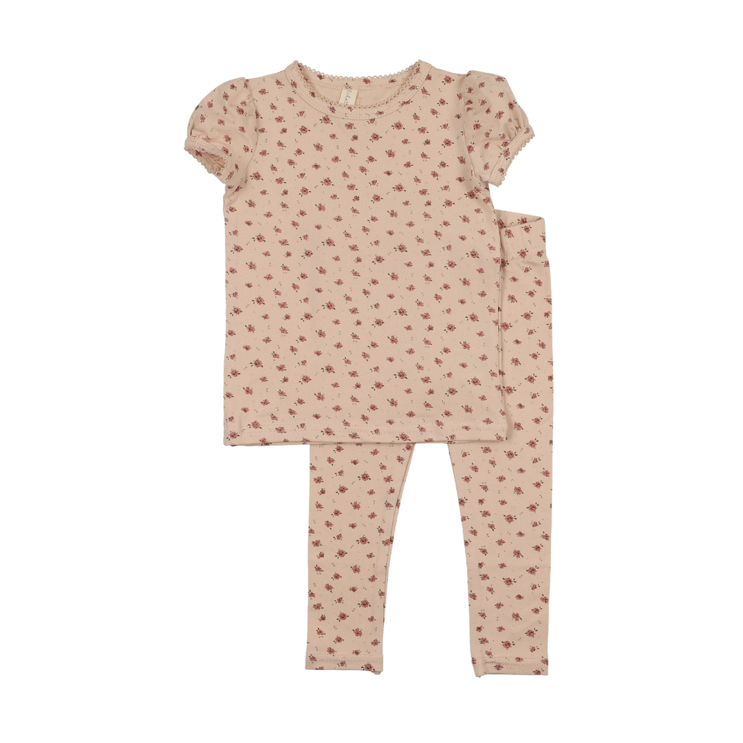 Lilette Printed Short Sleeve Legging Set - PSSLS-SS26