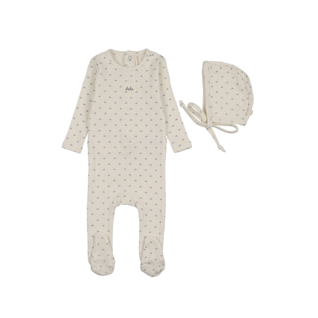 Lilette Floret Print Footie Set - FPFS-SS26