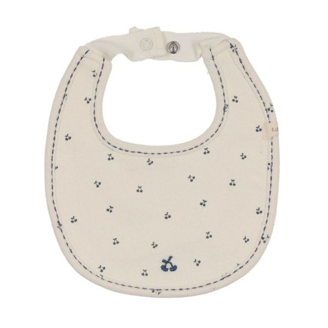 Lilette Cherry Pointelle Bib - CPB-SS26