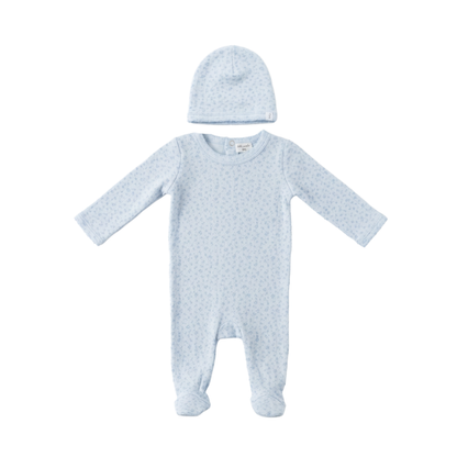 Little Fragile Flower Pointelle Romper Set - SB6CP7396