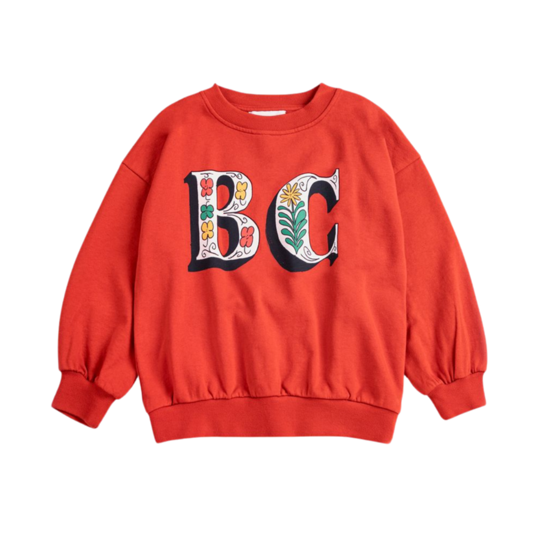 Bobo Choses Spring Letters Long Sleeve Sweatshirt - B126AC039