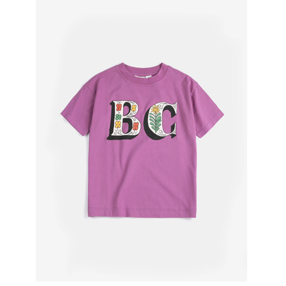 Bobo Choses Spring Letters Short Sleeve Tee - B126AC007