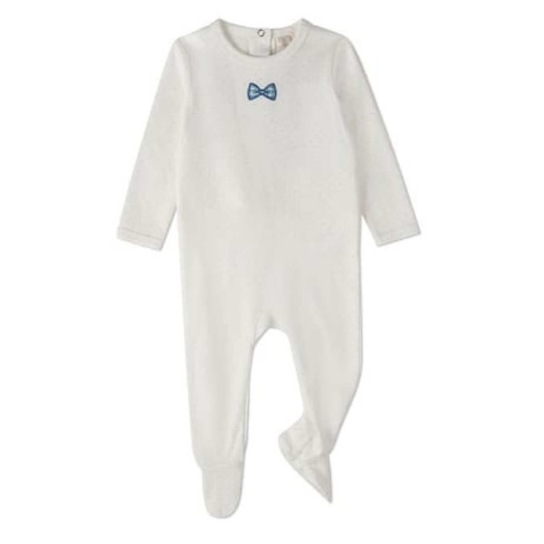 MiniMoi Put A Bow On It Footie - IAA10054
