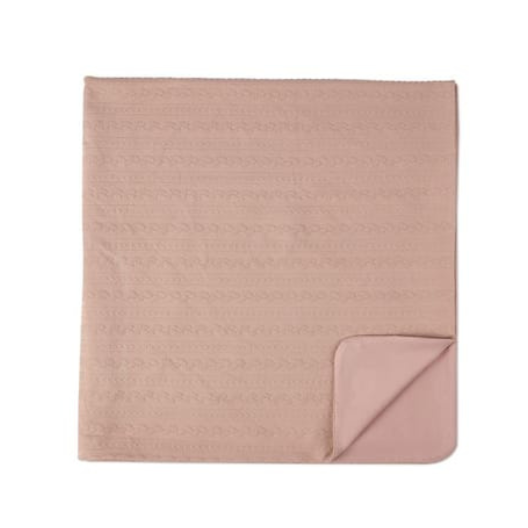 MiniMoi Faux Cable Knit Blanket - IJS10059
