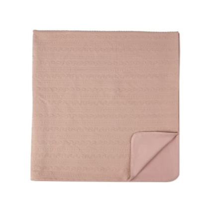 MiniMoi Faux Cable Knit Blanket - IJS10059
