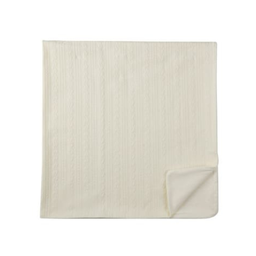 MiniMoi Faux Cable Knit Blanket - IJS10059