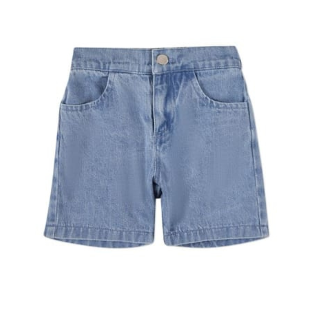 MiniMoi Boy`s Blue Denim Short - IUV10135