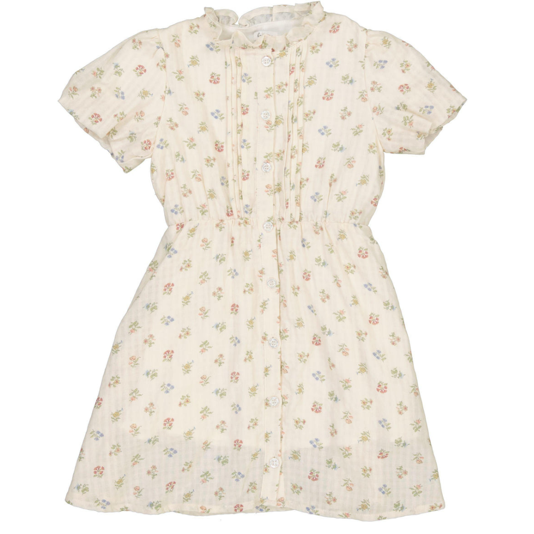Bonjoy Green Floral Short Sleeve Dress - BTSS26015SSD