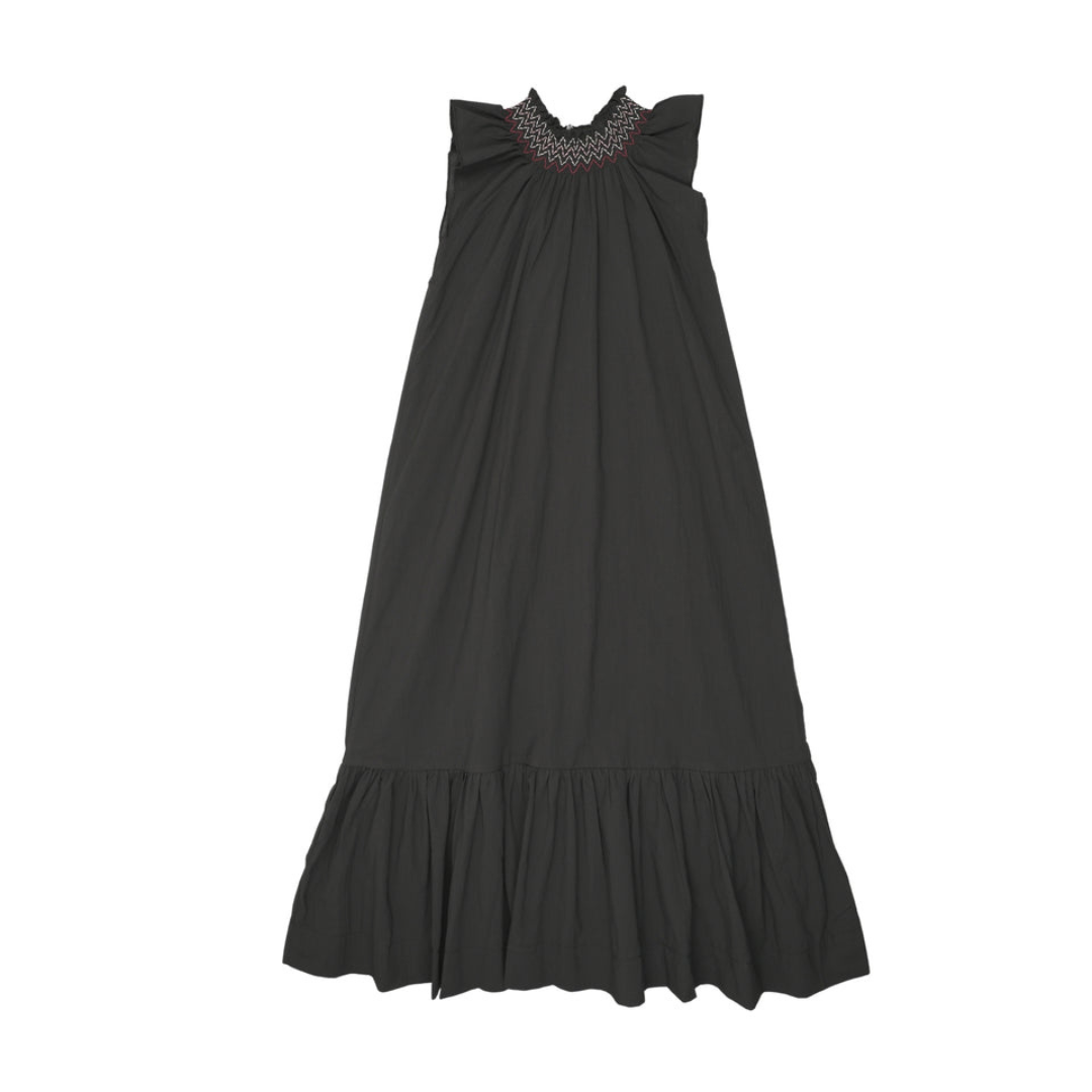 Bonjoy Chevron Stitch Maxi Robe - BTSS26019R
