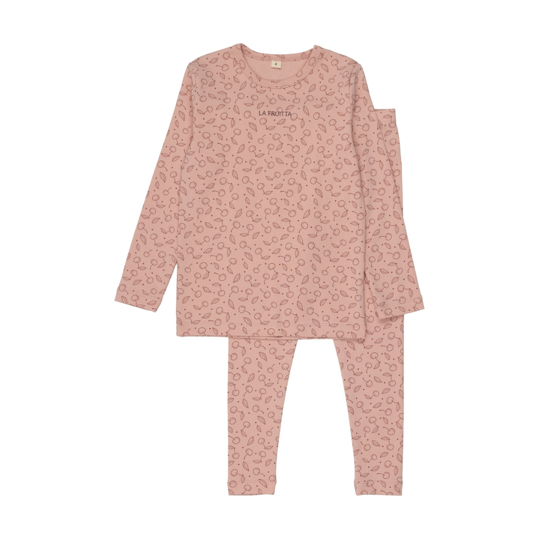 Bonjoy La Fruitta Long Sleeve Pajamas - BPSS260004LS