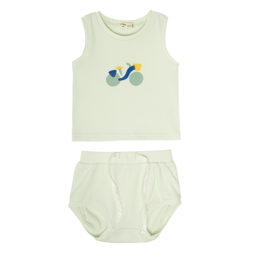 Crew Mini Lynn Bib Tank Set - AL31123