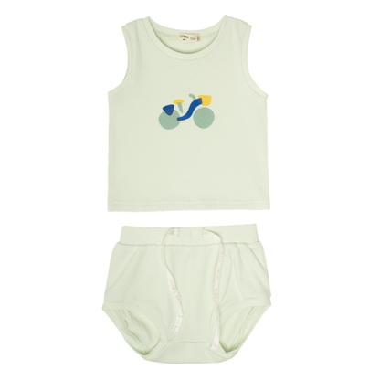 Crew Mini Lynn Bib Tank Set - AL31123