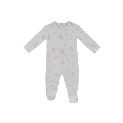 Kipp Baby Toile Footie - TD3330