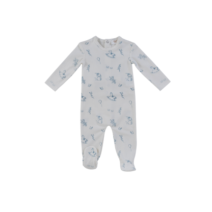 Kipp Baby Toile Footie - TD3330