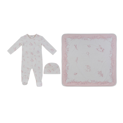 Kipp Baby Toile Footie 3PC Set - TD3330RHB
