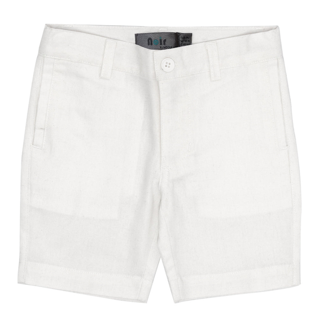 Noir by Mocha Noir Linen Short Pant - ASCP840B