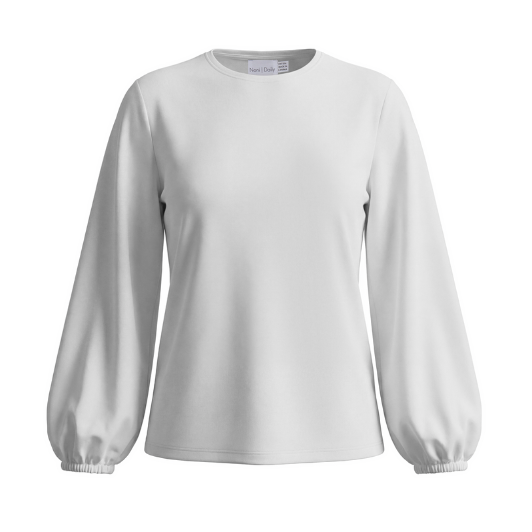Noni Daily Bubble Sleeve T Shirt - SB6CYT2998